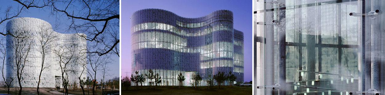 H de M Cottbus - sustainable glass