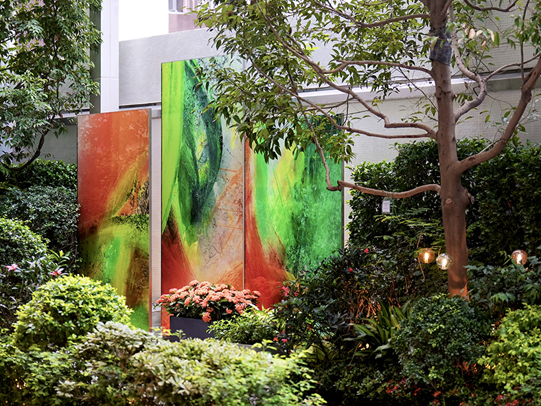 Andrew Moor Associates, Architectural Glass Art, Recent Project, Hong Kong